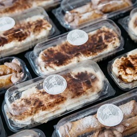 Freshly made tiramisu at The Grumpy Italian